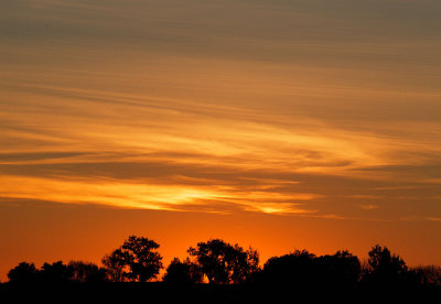 Sunset, Sacramento Valley