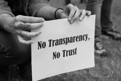 No Transparency, No Trust