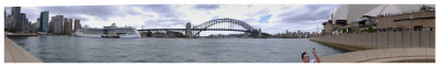 Sydney harbour selfy