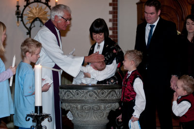 Marius's baptism 2012