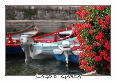 Boats in Limone