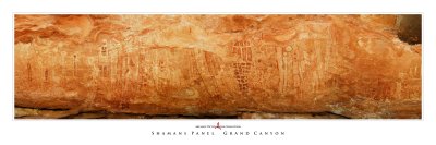 Rock Art_Pictograph_Polychrome Style_Grand Canyon_Shamans Panel