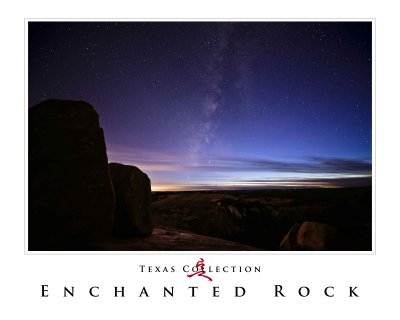 Texas_Fredricksburg_Enchanted Rock_Milky Way
