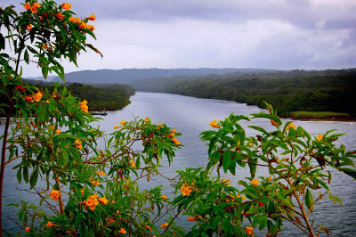 mouth of Rio Chagres