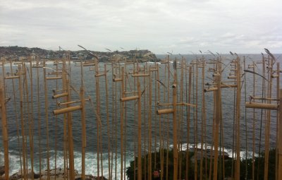 Cool installation art at Marks Park Bondi Beach