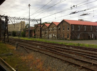Train yard near Redfern (Sydney)