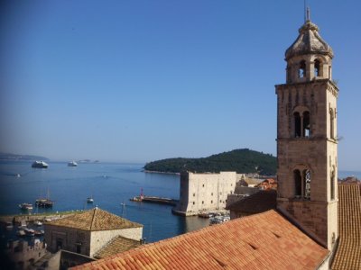 Dubrovnik church tower