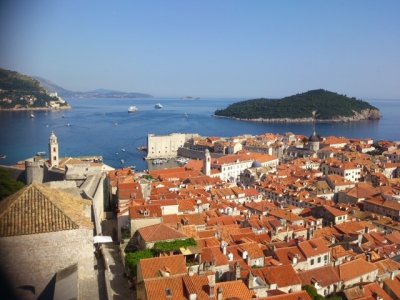 View from Dubrovnik walls