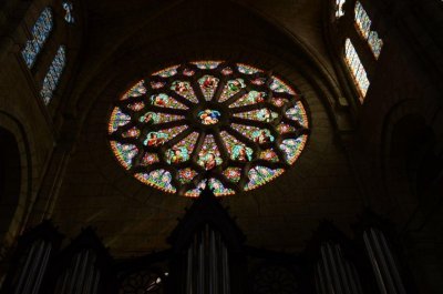 Notre Dame stained window