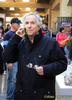 Henry Winkler aka The Fonz and Royal Pains' Edddie R .Lawson, at the Ferry Building Marketplace