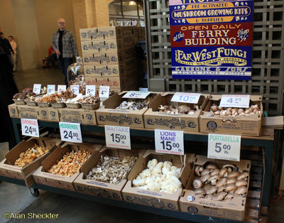 Marketplace mushrooms