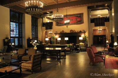 The Great Lounge at the Ahwahnee