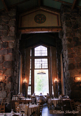 FRIDAY: The Ahwahnee dining room