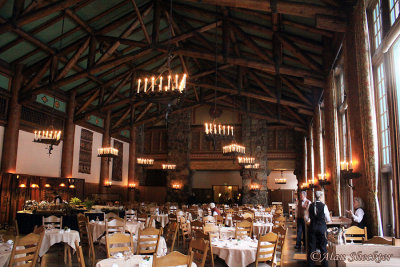 The Ahwahnee dining room
