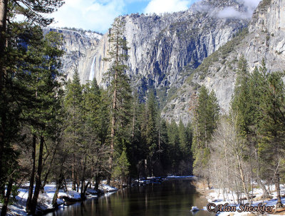 Merced River valley view