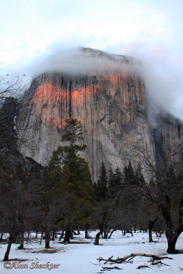 Almost sunset, El Capitan