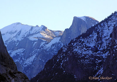 Half Dome from the Tunnel View