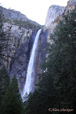 Bridalveil Falls from Tunnel View