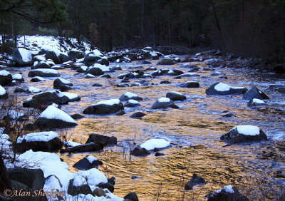 Chilly Merced River in the morning