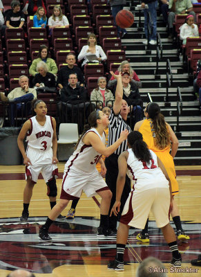 CCAA Women's Basketball Playoff Game: Chico State vs. S.F. State, Acker Gym, Chico, CA 3/5/13