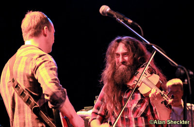 Poor Man's Whiskey's Chris Haugen with Dave Muhlethar