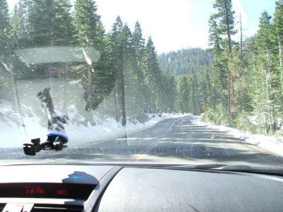 South Lake Tahoe-driving up to Emerald Bay