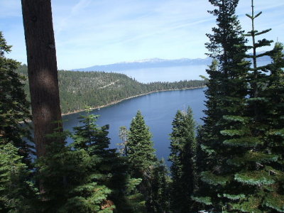 South Lake Tahoe-looking down into Emerald Bay