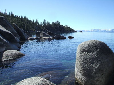 South Lake Tahoe-southeast side-very clear water
