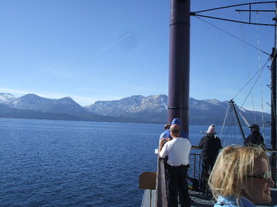 South Lake Tahoe-on the Tahoe Queen paddle boat