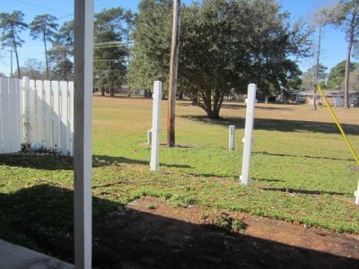 Fence is removed
