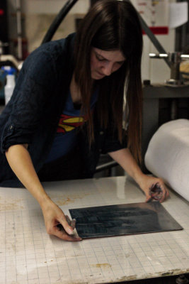 amy casey @ zygote print workshop