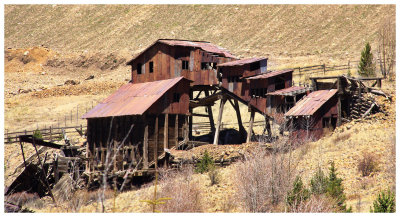 Hull City Placer mine, Victor CO