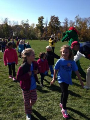 ava and e during the gator gallop
