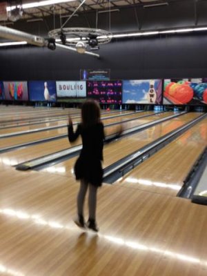 mlk day- we went bowling