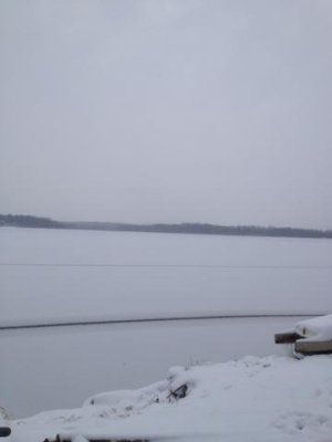 pretty lake, but not frozen