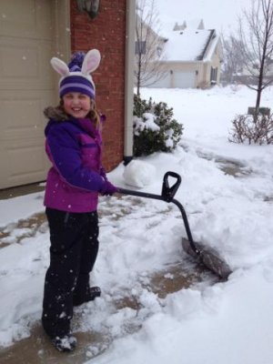 part three- a bunny shovels