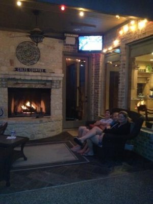 a cooler night- was wonderful to us!