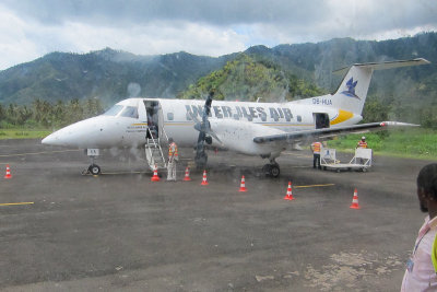 Inter Iles Air flight from Anjouan to Mayotte