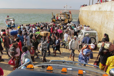 The ferry at Mahajanga
