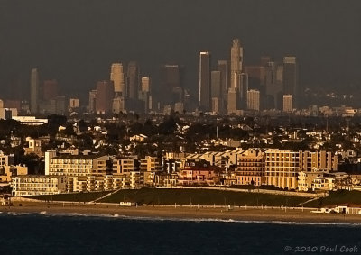 Downtown L.A. and Redondo Beach