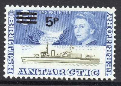 British Antarctic Territory 1971 Decimal Currency SG 30.jpg