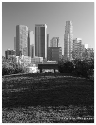 View from Vista Hermosa Park  Los Angeles 2012