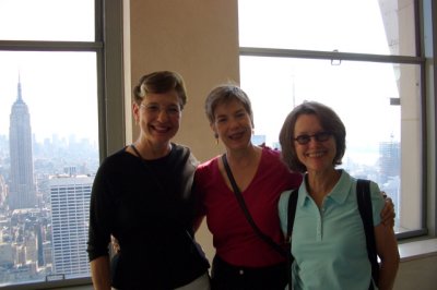 Donna Ervin Tisdale, Sarah Kirchen and Jeanne Rostaing