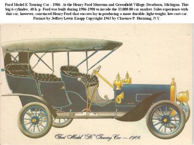 1906 Ford Model K