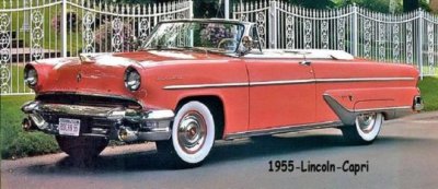 1955 Lincoln Capri 