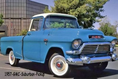 1957 GMC Suburban Pickup