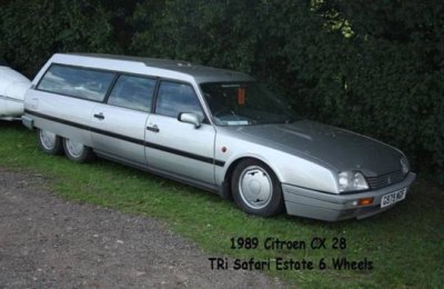 1989 Citroen CX 28 Tri Safari Estate 6 Wheels