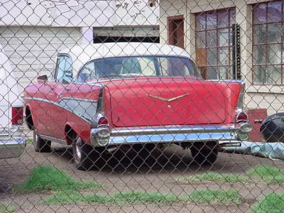 red 1957 Chevy
