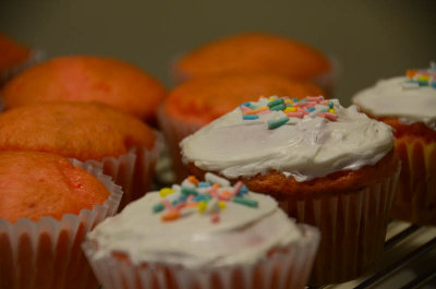 P is for Pink Cupcakes