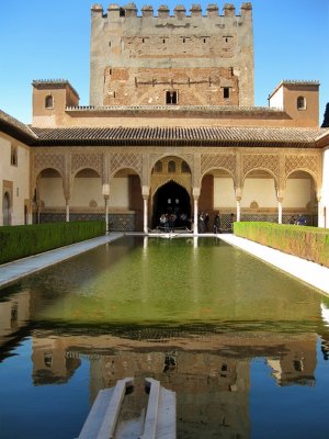 Alhambra de Granada. Patio de los Arrayanes